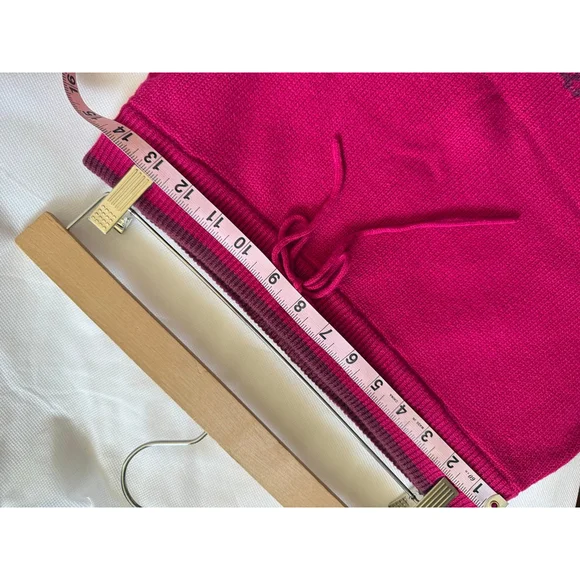NWOT Athleta Knit Fair Isles Sweater Skirt pink size Small - Picture 3 of 7